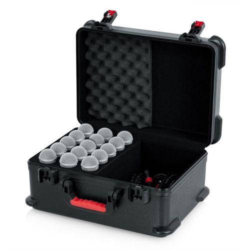 Кейс для 15 микрофонов Gator GTSA-MIC15 - Case w/ Drops for 15 Mics